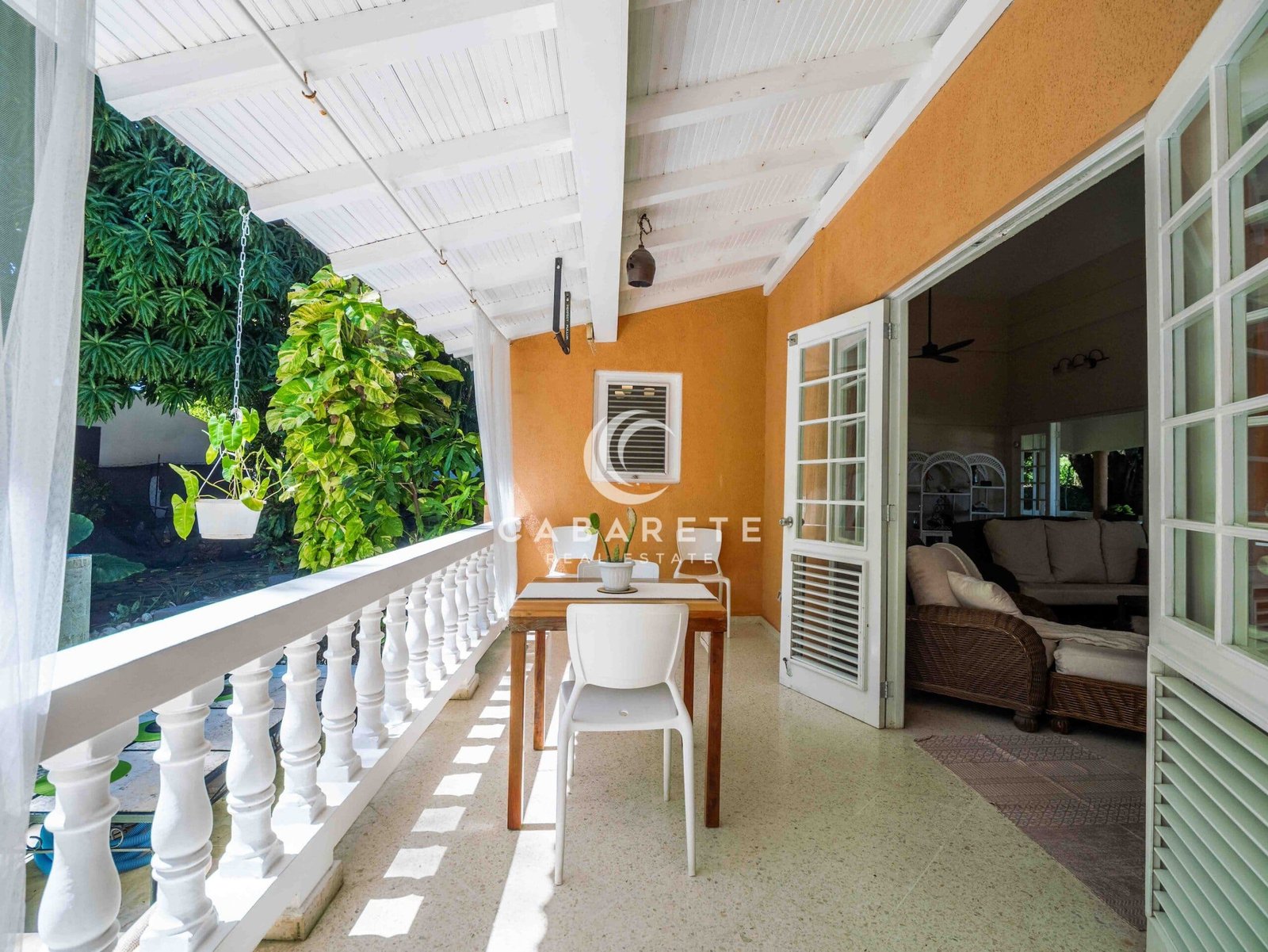 Caribbean Style Encuentro Villa Balcony