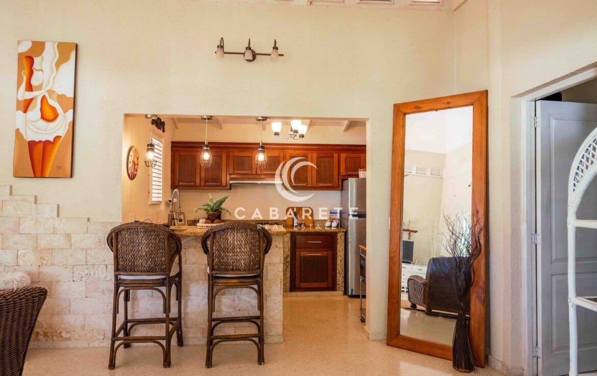 Caribbean Style Encuentro Villa Kitchen