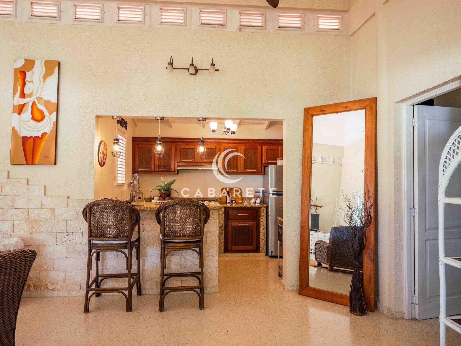Caribbean Style Encuentro Villa Kitchen