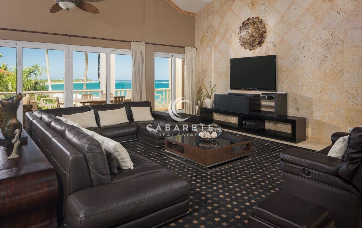 Cabarete Beachfront Penthouse Living
