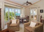 Cabarete Beachfront Penthouse  Living