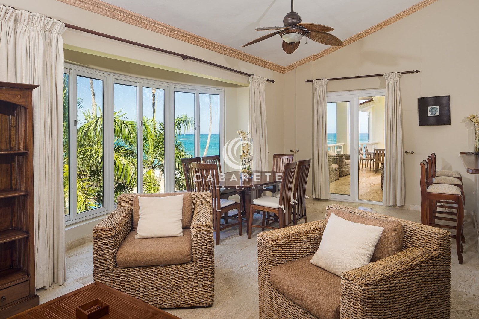 Cabarete Beachfront Penthouse Living
