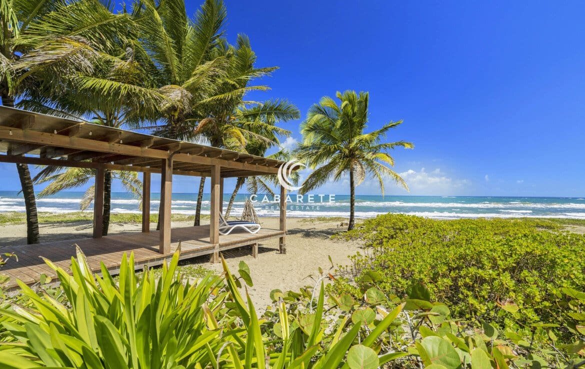 One Bedroom Beachfront Condo Garden