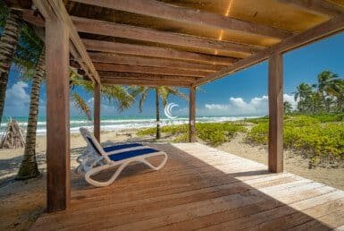 One Bedroom Beachfront Condo Gazebo
