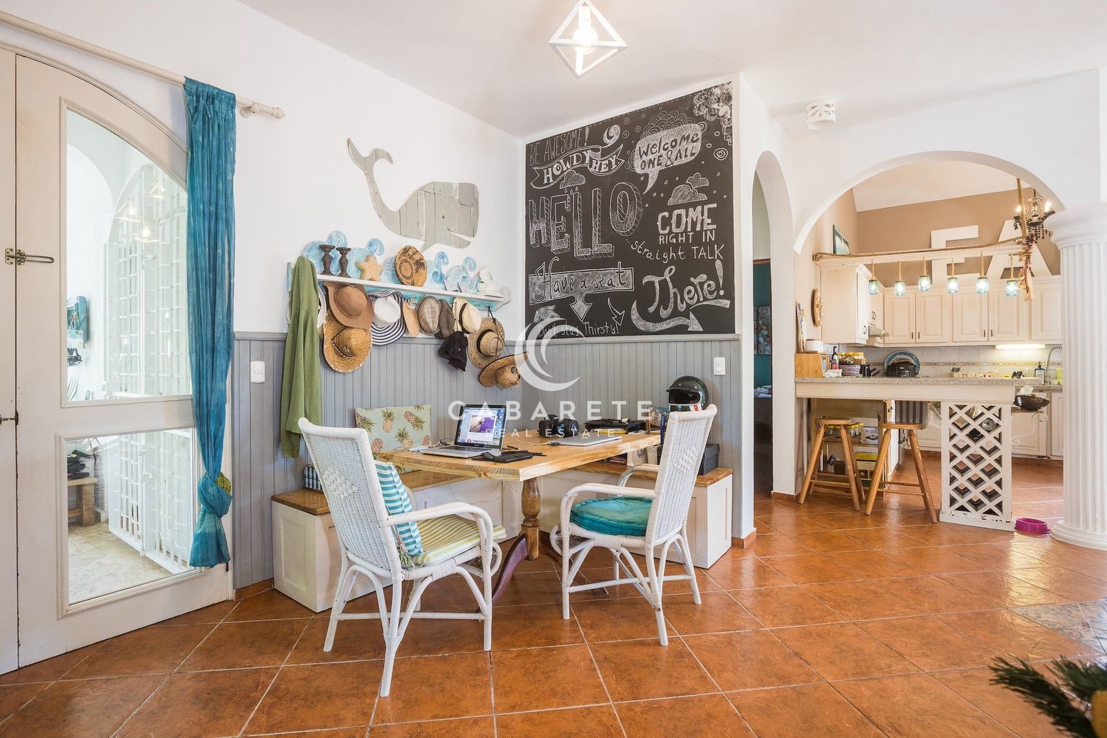 Spacious Perla Marina Villa Dining Area