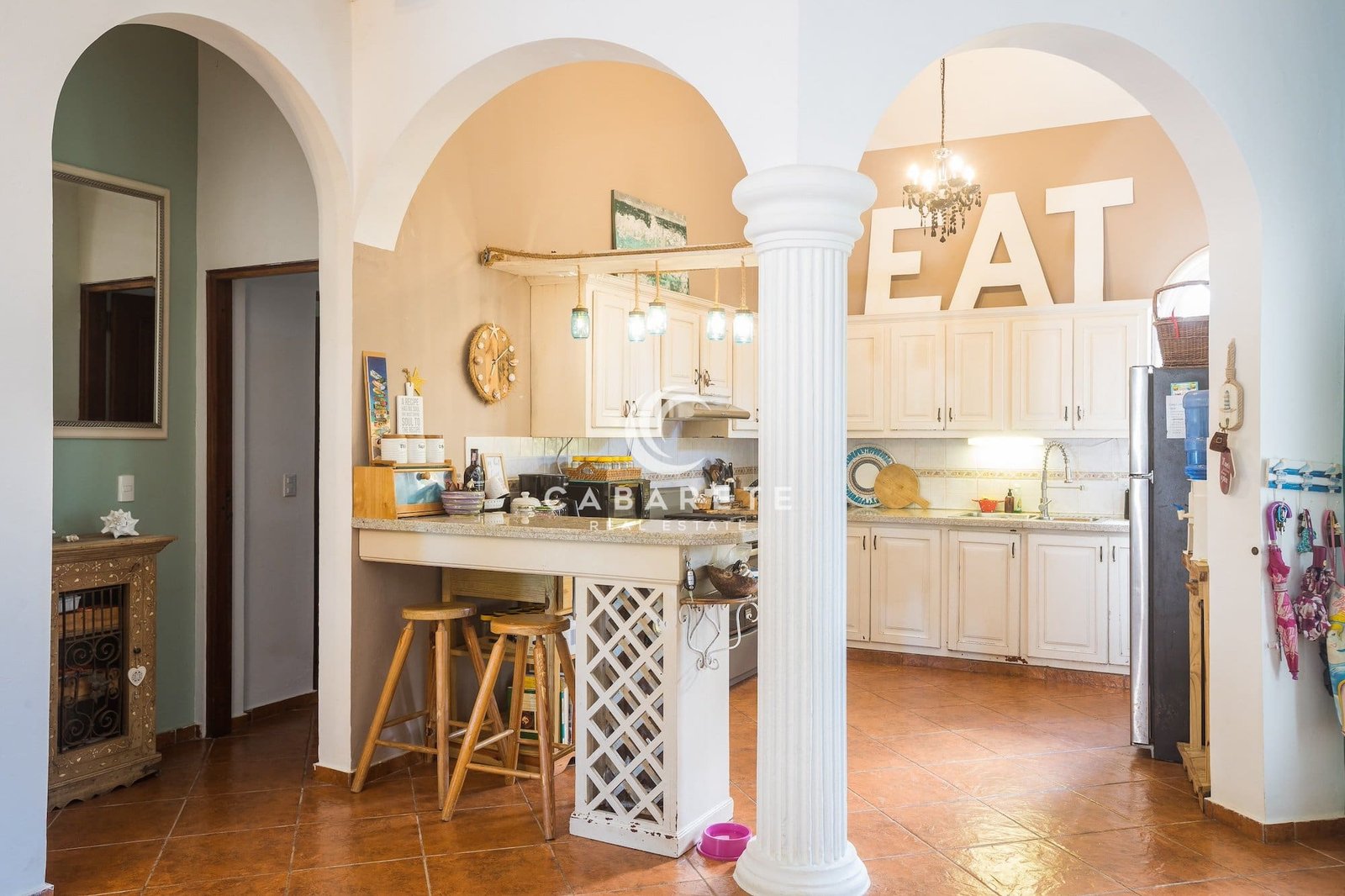 Spacious Perla Marina Villa Kitchen