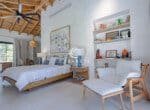 Casita bed and sitting area