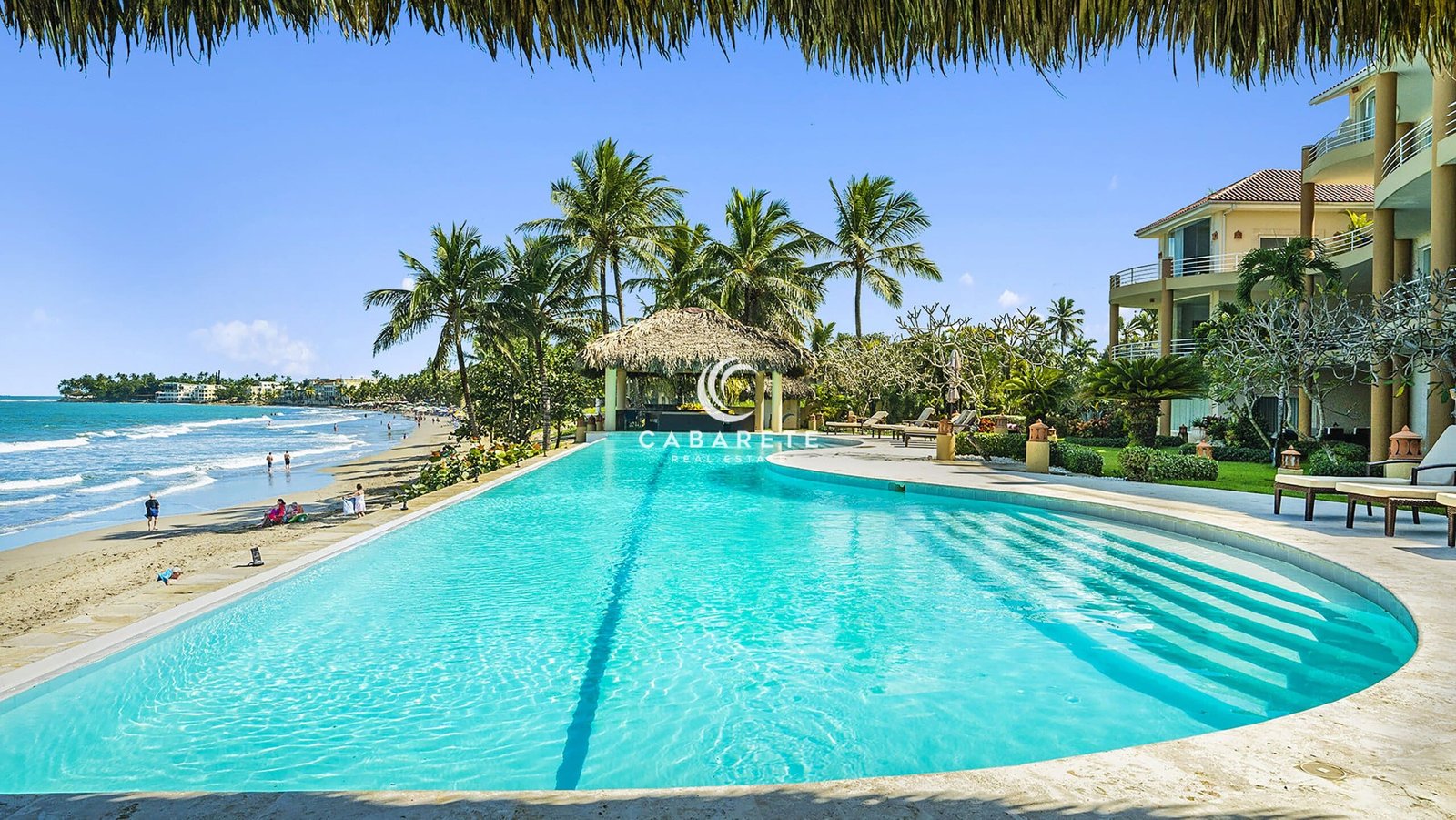Beachfront Cabarete Center Condo