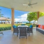 Beachfront Cabarete Center Condo Terrace