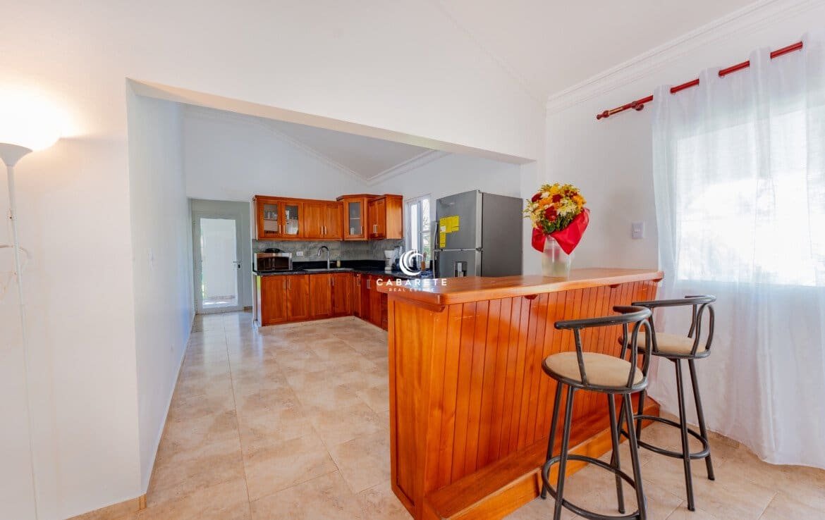 Lovely villa nestled in nature just 2 minutes from the sea—perfect for your next chapter. #SeasideLiving #CabareteHome #PropertyForSaleDR