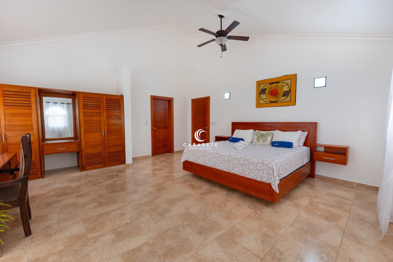 Spacious 2-bedroom villa ideal for year-round living or vacation rental income. #VillaForSaleCabarete #RentalIncomeProperty #IslandLiving