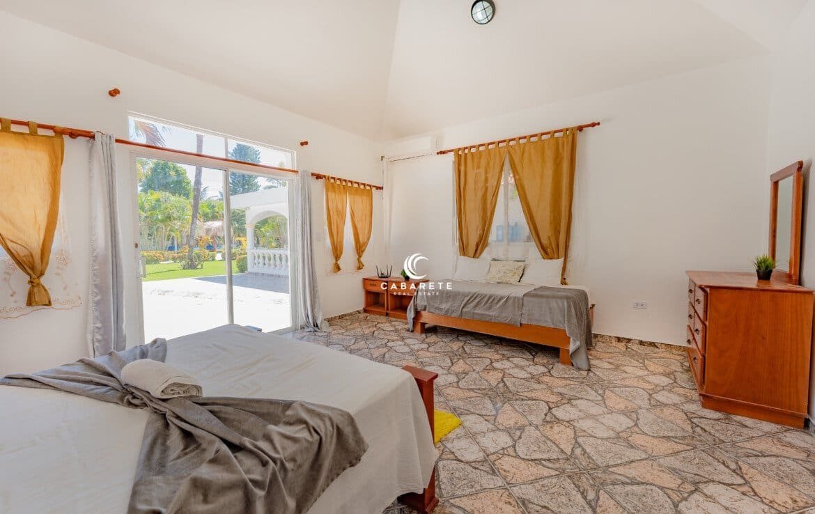 Located in a quiet, secure community just minutes from the beach and town center. #SecureVilla #CabareteRealEstate #CloseToBeach