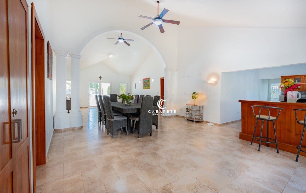 villa for sale cabarete prime location