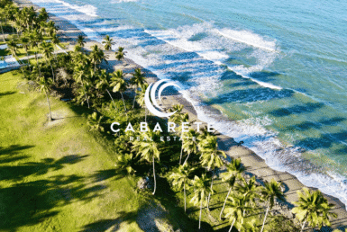 Tropical beachfront land just outside Cabarete, Dominican Republic