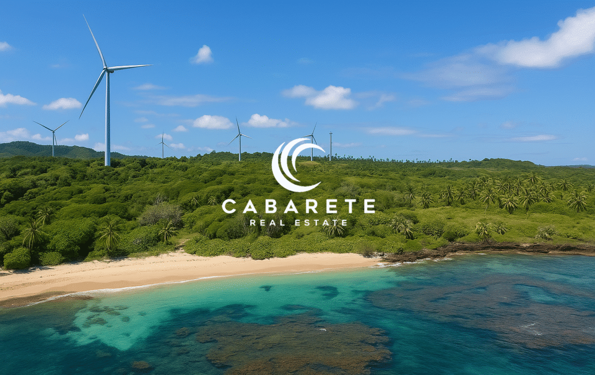 Undeveloped beachfront land suitable for eco-resorts, villas, or hotels near Luperón