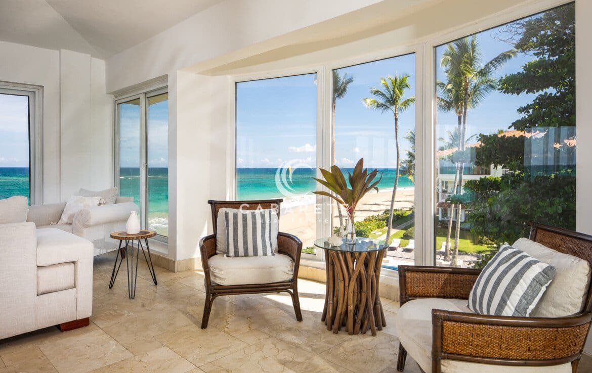 Cabarete Beachfront 4-Bedroom Penthouse