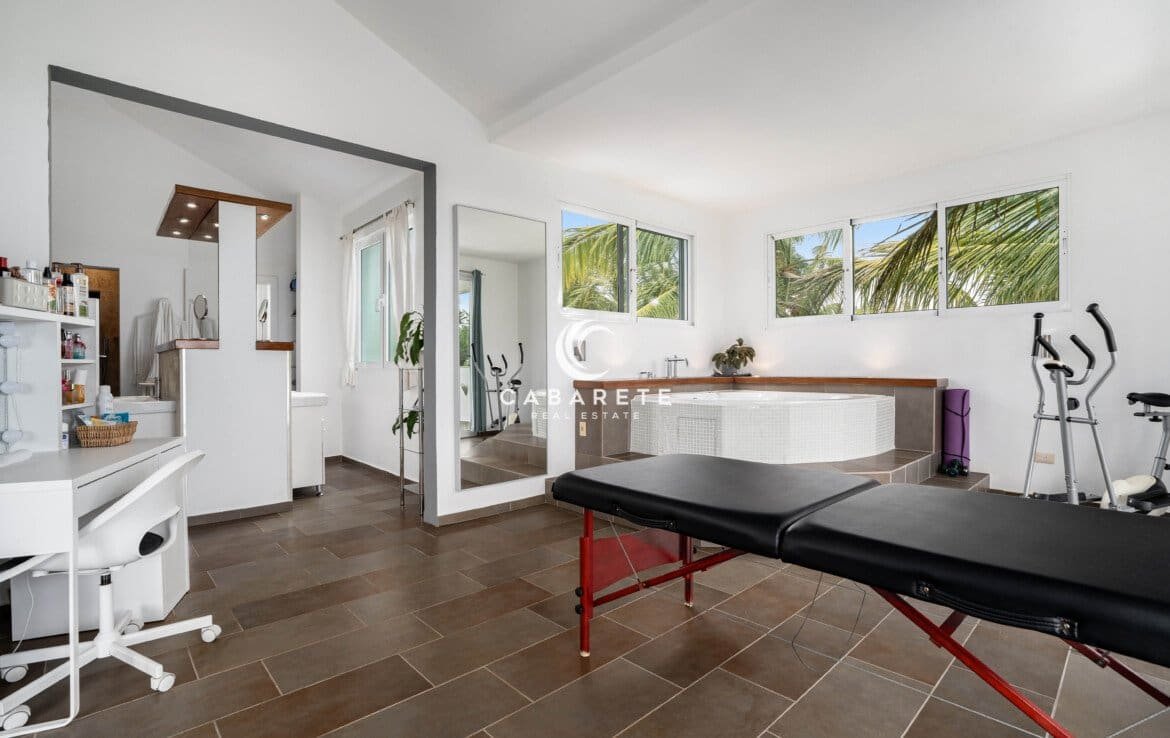 secure glass sliding doors villa dominican republic