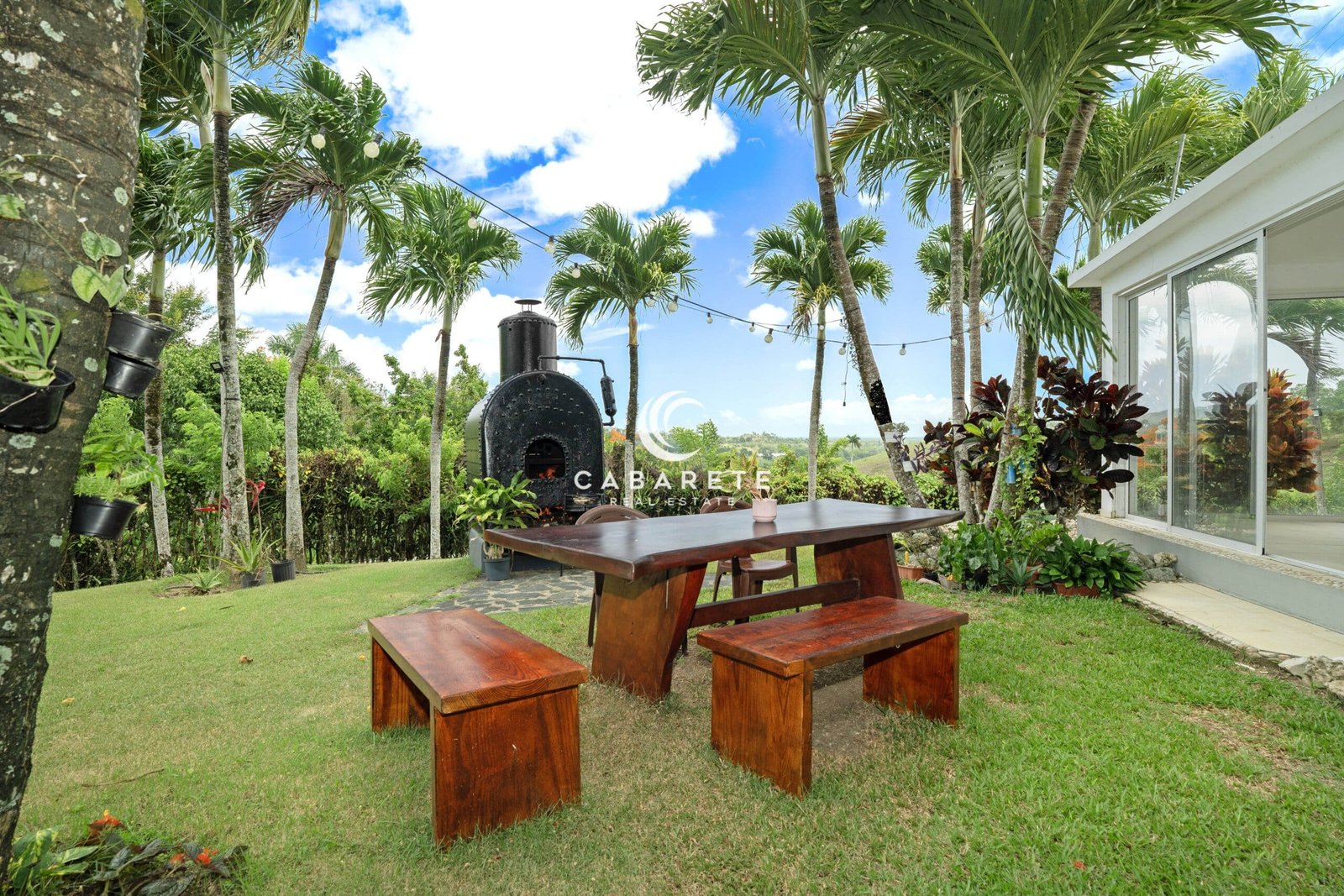 tropical garden dominican republic estate