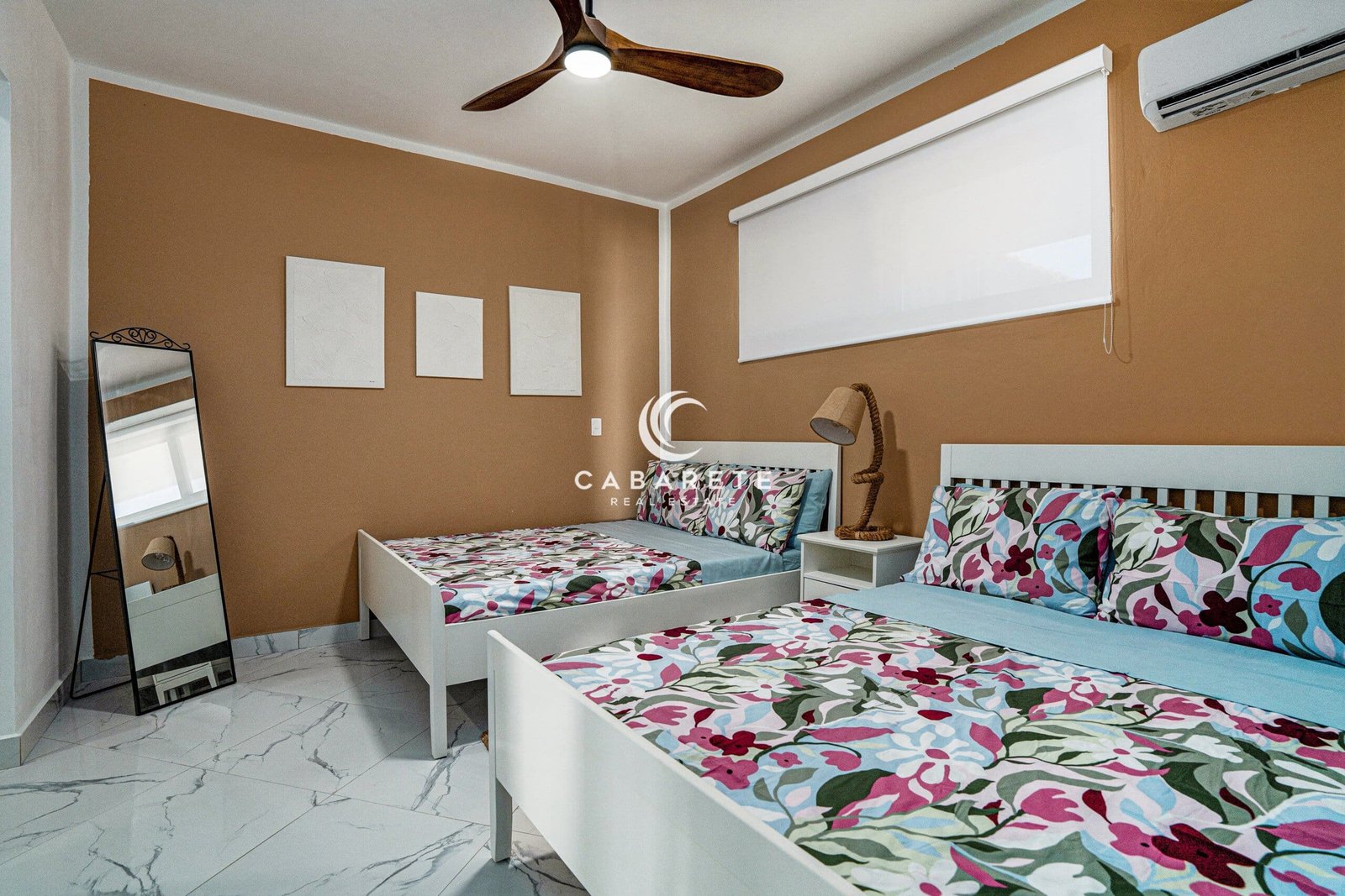 Indoor outdoor living space in a Cabarete condo for sale on the North Coast