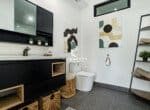 Modern Bathroom with Marble Finish – Cabarete Condo