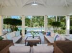 gazebo beachside luxury villa cabarete