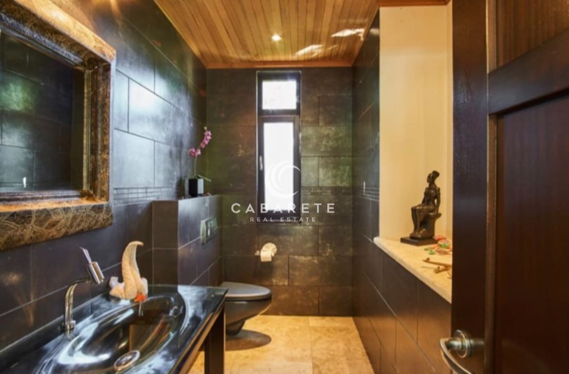 bathroom luxury villa cabarete