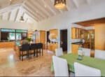 gourmet kitchen luxury villa caribbean