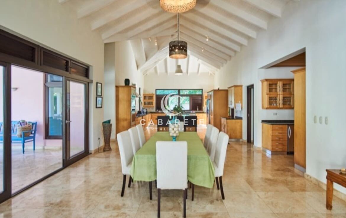 dinner luxury villa caribbean