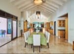 dinner luxury villa caribbean