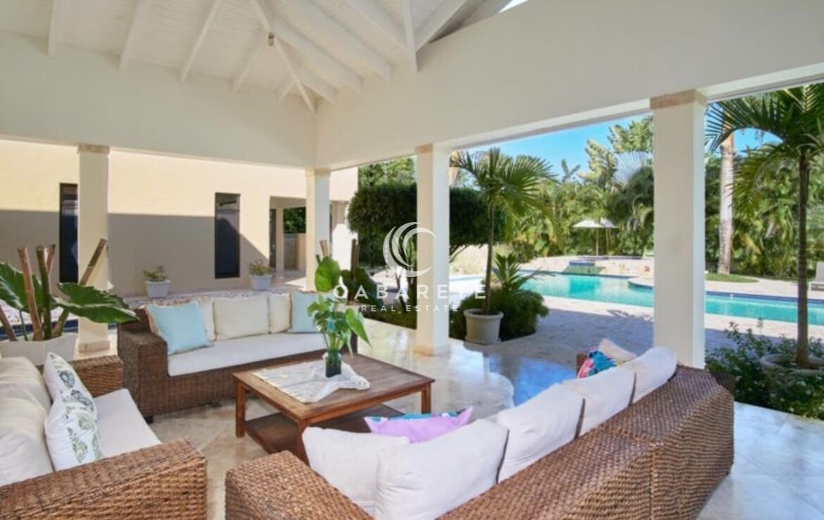 gazebo beachside luxury villa cabarete