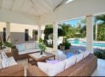 gazebo beachside luxury villa cabarete