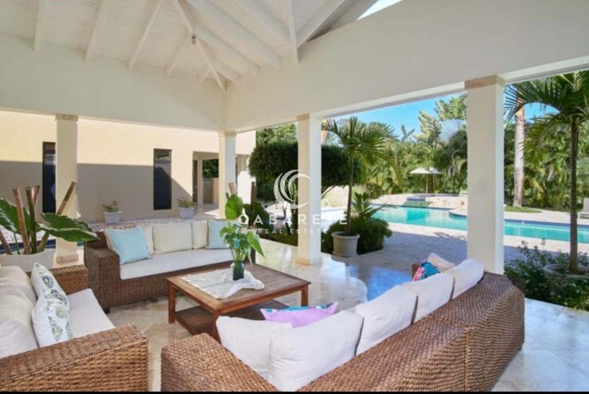 gazebo beachside luxury villa cabarete