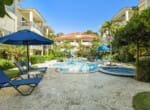 Pool Area in Garden Condo Pro Cab