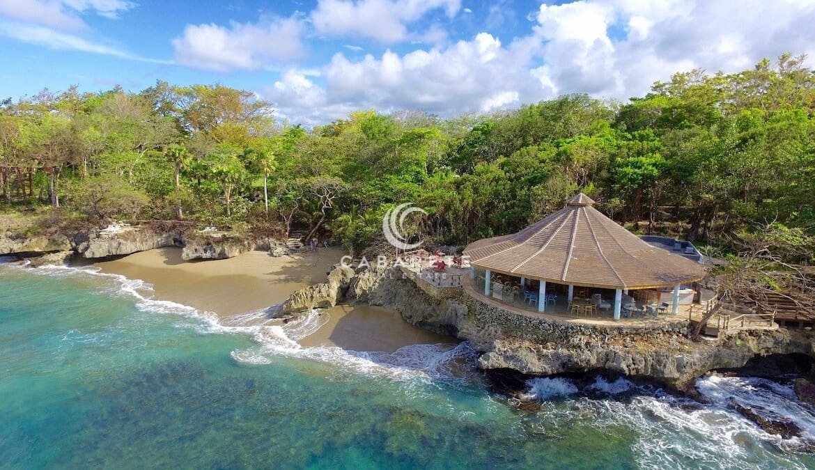beach club close to the villa in luxury comunity with amazing ocean view between cabarete and sosua