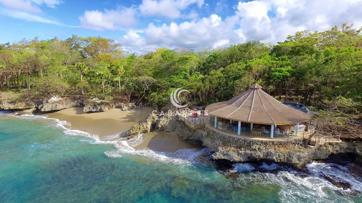 beach club close to the villa in luxury comunity with amazing ocean view between cabarete and sosua