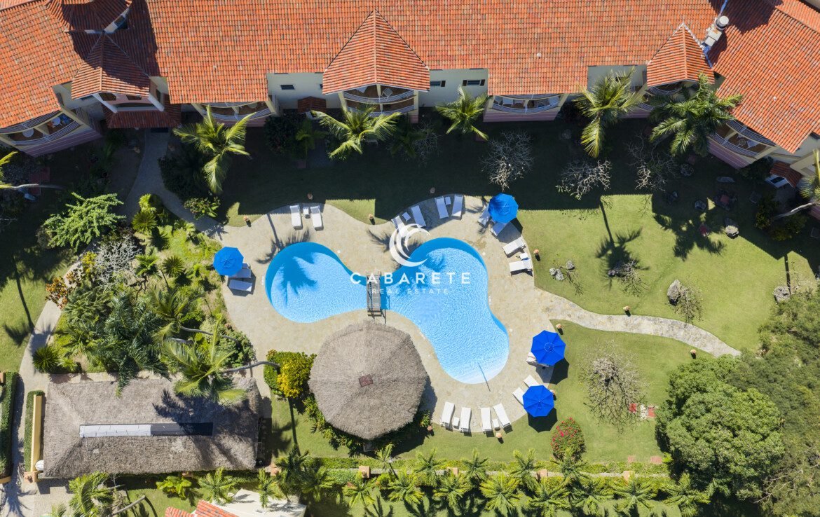 Ocean Dream Cabarete pool in gated community