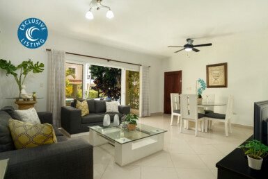 Garden Condo in Pro Cab Exclusive Listing