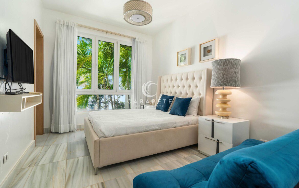 Beachfront condo for sale in Cabarete Kite Beach ocean view terrace direct beach access2