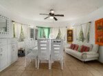 Living room in Pelícan Cabarete villa for sale