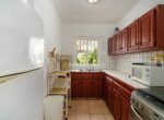 Kitchen inside Pelícan Cabarete villa near Ocean Dream
