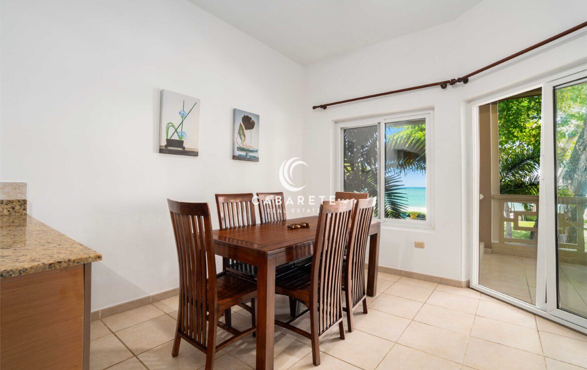 beachfront condo for sale in Cabarete
