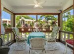 cabarete beachfront condo living room open space