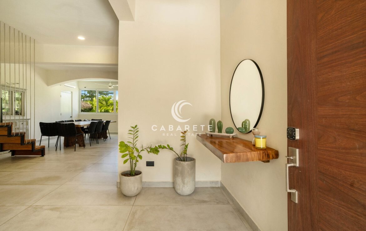 Private tropical villa in Encuentro Cabarete