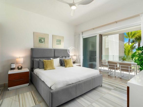 Beachfront condo for sale in Cabarete Kite Beach ocean view terrace direct beach access5 scaled