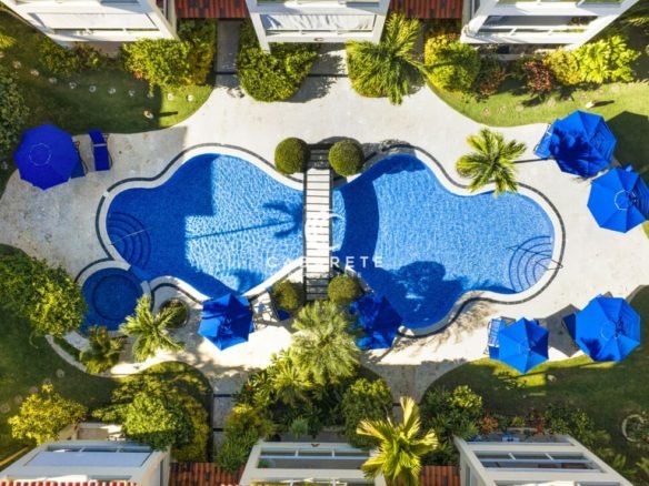 Resort style pool and gardens at Pro Cab Cabarete 1170x738