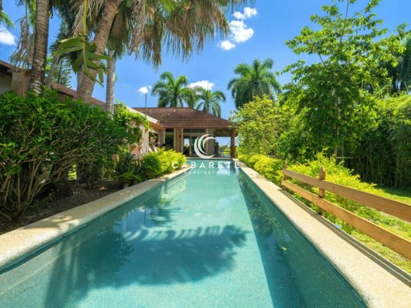Villa for sale in Cabarete Perla Marina 5 bedroom gated community with 18m tropical pool (4)
