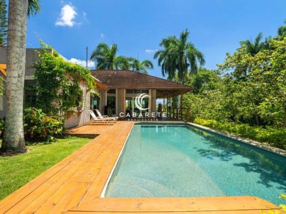 Villa for sale in Cabarete Perla Marina 5 bedroom gated community with 18m tropical pool (6)