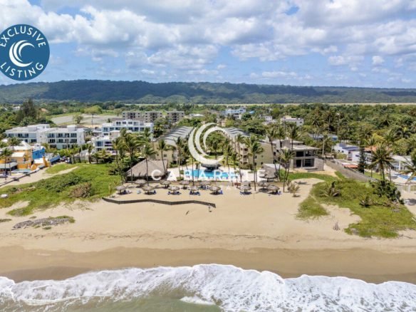 cabarete beachfront condo tropical garden view 1170x738