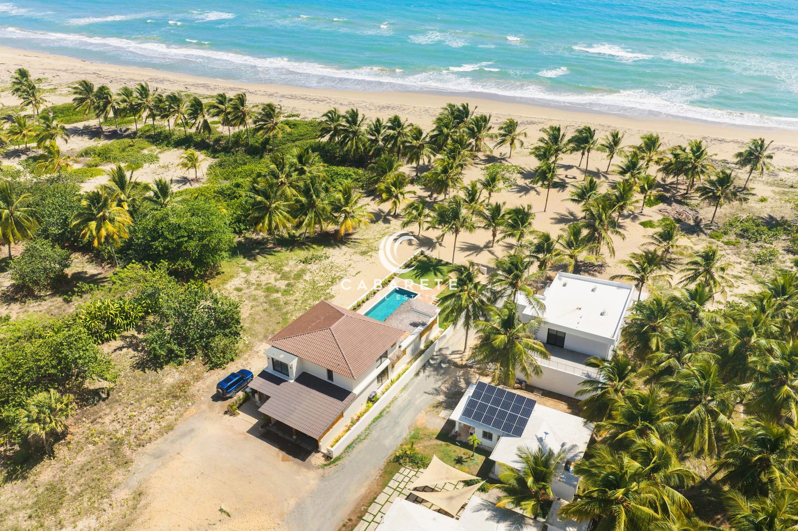 Brand-new beachfront villa for sale in Cabarete