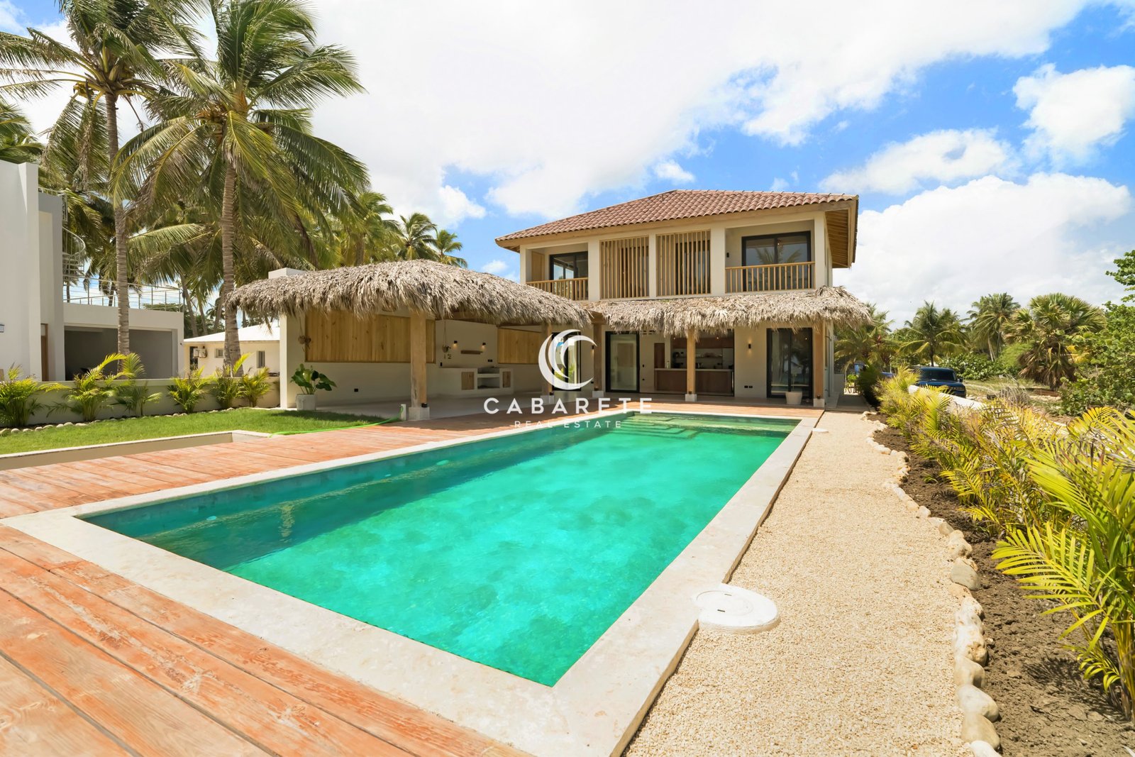 Brand-new contemporary villa with tropical architecture in Cabarete